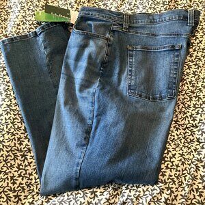 NWT L.L. Bean BeanFlex Jeans, size 38x30